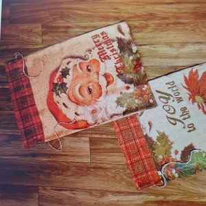 Oversized burlap Gift Sacks New No Tags